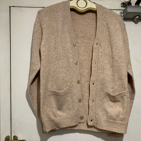 VINTAGE KEUNG KNITTED WOOL SWEATER CARDIGANS VINTAGE SIZE L - Picture 6 of 13
